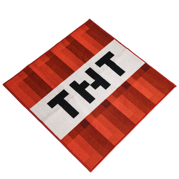Minecraft TNT Block Area Rug