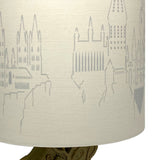 Harry Potter Gold Hogwarts Table Lamp 15"H