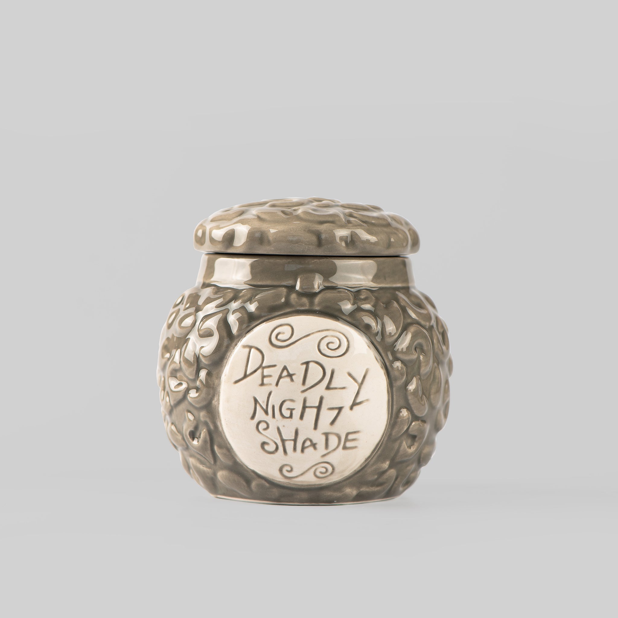 Ceramic Deadly Night Shade Cookie Jar