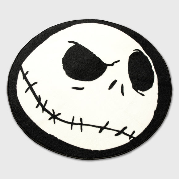 Nightmare Before Christmas Jack's Face Round Rug