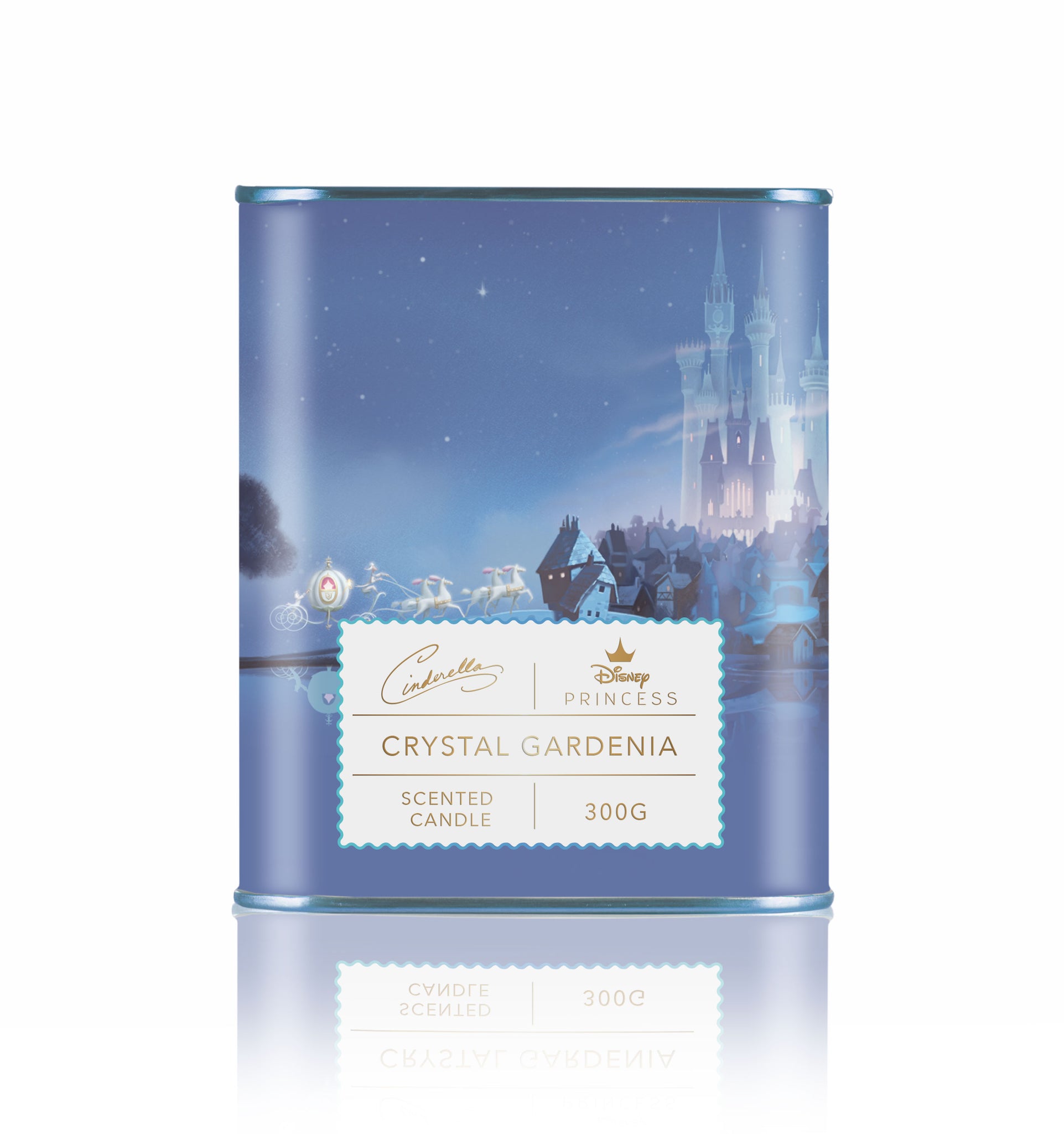  Disney Princess Home Collection 11-Ounce Scented Tea Tin Candle