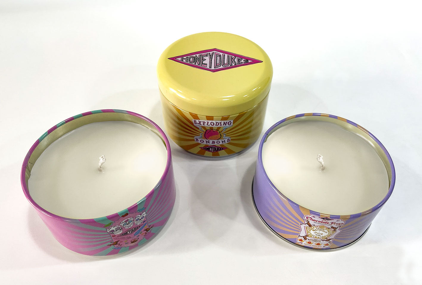 Harry Potter Honeydukes Stacking Tins of Scented Soy Wax Candles | Set –  Ukonic