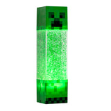 Minecraft Green Creeper Move Glitter Light 12"