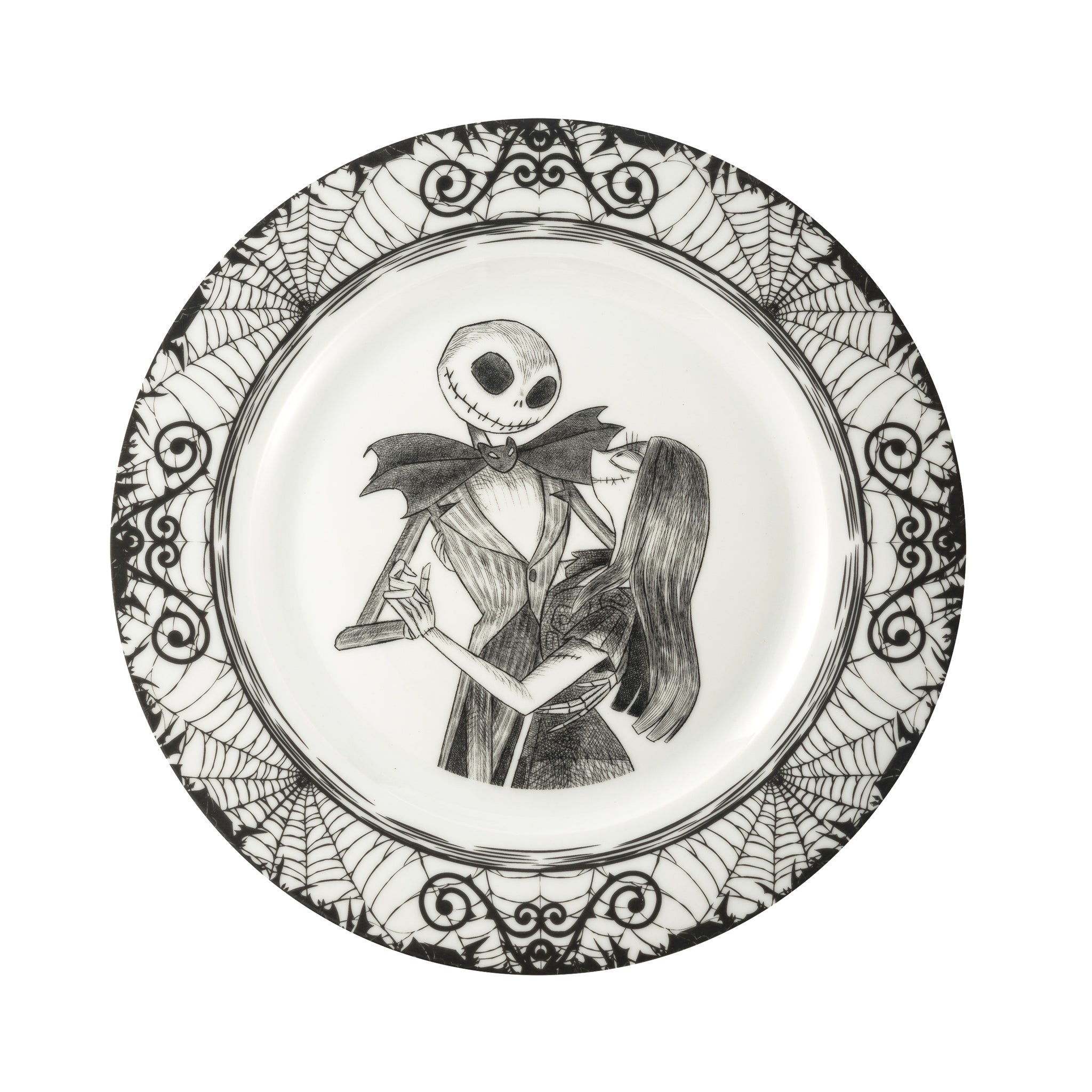 New Nightmare Before order Christmas Jack Skellington Salad & Dinner Plates